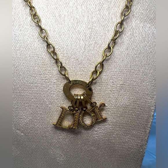 DIOR Crystal Charm Necklace - Picture 8 of 10